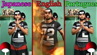 Fireball Jutsu in Different Languages [upl. by Ursulette]