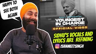 REACTION on YOUNGEST IN CHARGE OFFICIAL VIDEO SIDHU MOOSE WALA  SUNNY MALTON [upl. by Buckels]