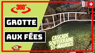 🇨🇭🪐🕸️ GROTTE AUX FEES SAINTMAURICE  VALAIS [upl. by Naga]