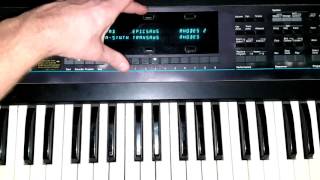 ENSONIQ VFXSD DEMO  SOUND DESIGN [upl. by Rox]