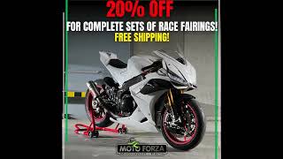 20 OFF for complete sets of racing fairings [upl. by Tihom]