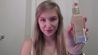 Clarins Skin Illusion Natural Radiance Foundation Review Shade 109 Wheat [upl. by Enitsirhc772]