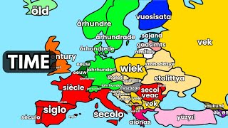 European Languages COMPARISON  TIME  Part 2 [upl. by Attennod299]