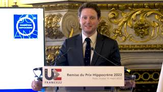 Remise Des Prix Hippocrène 2022 au Quai dOrsay [upl. by Tosch679]