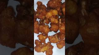 Crispy cauliflower fry🍲👌👌shortsfeed subscribe snackrecipe cookingchannel [upl. by Adin12]