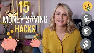 15 Money Saving Hacks and Tips  No Buy Year 2019 [upl. by Alyce]