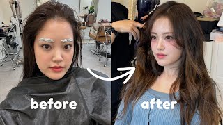 Extreme Glow Up Transformation in Korea kpop idol makeup and hair celebrity skin laser treatment [upl. by Valora679]