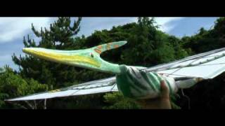 Pteranodon 97 Flight in the wind amp Settle on the tree [upl. by Cock]