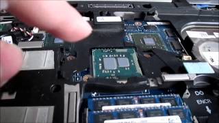 Dell Precision M4500 Thermal Paste Replacement [upl. by Awad]