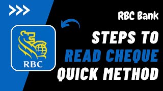 How to Read a Royal Bank of Canada Cheque  Read a RBC Check Online 2023 [upl. by Aisital]