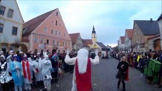 Faschingsumzug Langquaid Aufnahmen 2016 HD [upl. by Tham]