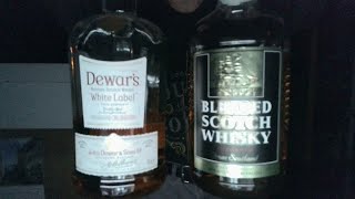 Dewars White Label vs WD Liquors Blended Scotch Whisky [upl. by Nairehs]