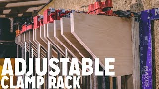 DIY Adjustable Clamp Rack [upl. by Cull]