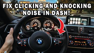 How To Fix Clicking or Knocking Noises in the Dashboard [upl. by Lilahk483]