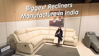 Best Recliner Sofa in Bangalore  Most Comfortable Recliner Sofa  Recliners India reclinersofa [upl. by Jaqitsch]