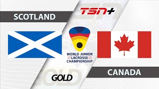 2024 WJLC  Scotland vs Canada  Gold Medal Game 12 [upl. by Sedgewake126]