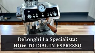 DeLonghi La Specialista Review Tips and How To Dial In Espresso EC9355 Prestigio [upl. by Anicnarf471]