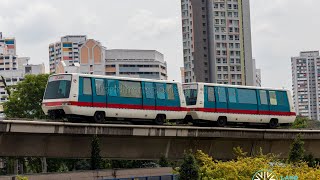 SMRT C801 2car Choa Chu Kang to Keat Hong [upl. by Reagen]