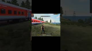 New train on stion freefire freefireshorts [upl. by Atikat]