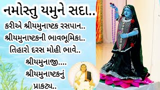 MannAaturi pushtimarg yamunashtakstotrashrimahaprabhujishriyamunaji શ્રીયમુનાષ્ટક રસપાન [upl. by Rednasyl]