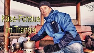 Käsefondue im Trangia [upl. by Aninotna]