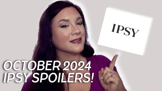 OCTOBER 2024 IPSY SPOILERS Ipsy Glam Bag BoxyCharm amp Ipsy Edit Elf Edition [upl. by Eilagam870]