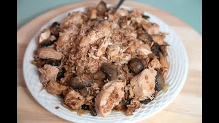 Հաճարով փլավ սնկով ու հավի մսով  Spelt Pilaf with mushrooms and chicken  Плов из полбы с грибами [upl. by Justin]