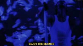 Enjoy The Silence Subtitulado  Devotional Tour 1993 [upl. by Moulden]