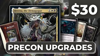 Silverquill Statement Precon Upgrades 30  Breena the Demagogue  Strixhaven Commander Deck [upl. by Yelreveb]