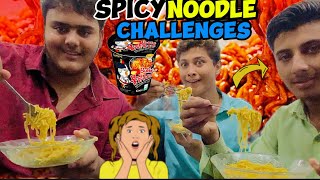 Spicy Noodle eating challenge  Nadir vlog [upl. by Egdirdle193]