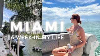 a week in my life in Miami design district target haul nights out [upl. by Pall]