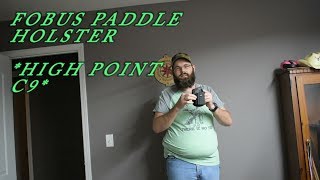 Review Fobus Paddle Holster [upl. by Hauhsoj189]