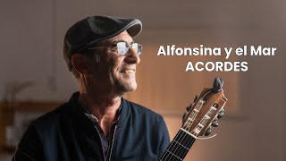 Como tocar ALFONSINA Y EL MAR en Guitarra Acordes completos con tecnica PERFECTA😄 [upl. by Kenley]