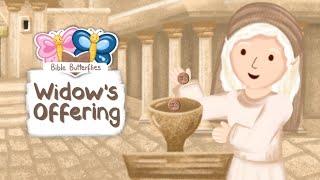 THE WIDOWS OFFERING · WIDOWS MITE · BIBLE STORIES FOR KIDS · ANIMATED CARTOON BIBLE CHILDREN [upl. by Tisman]