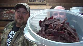 Old School Beef Jerky Recipe Homemade Beef Jerky Made IN A Dehydrator Oven [upl. by Nollie811]