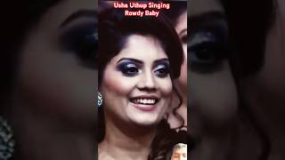 Usha uthup  Rowdy Baby  supergshorts11 rowdybaby ushauthup maari2 [upl. by Lambard9]