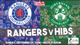 Rangers v Hibernian live stream TV and kick off details for Premiership clash [upl. by Obe666]