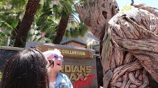 Our first time meeting Groot  Disneyland vlog 37 [upl. by Ile]