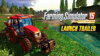 Farming Simulator 15 GOLD Edition  Official Wheel Bundle  Unboxing [upl. by Benildis]