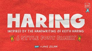 Haring Font Family Free Download [upl. by Ellienad]