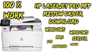 HP LaserJet Pro MFP M277dw Driver Download [upl. by Aret]