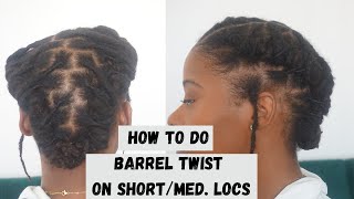 BARRELS TWIST SHORT LOCS [upl. by Nyrret371]