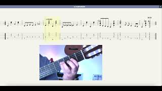 La Cumparsita Guitar LessonTAB La Cumparsita Klasik Gitar Dersleri [upl. by Edniya]