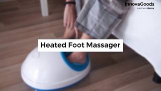 InnovaGoods Wellness Relax Heated Foot Massager with Pressotherapy [upl. by Suzanna]