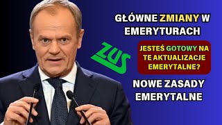 Przygotuj się na znaczące zmiany w systemie emerytalnym w Polsce dla wszystkich seniorów i emerytów [upl. by Gant45]