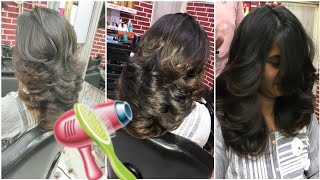 How to blowdry soft curls in Hindistep by steptutorialeasy wayHair ki setting kaise kareIncurls [upl. by Geffner]