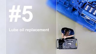 Episode 5 Lube oil replacement [upl. by Chil]