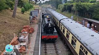 Gloucestershire Warwickshire Railway  August 2024 [upl. by Nyliahs]