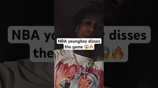 NBA youngboy disses the Game 🔥‼️☠️ nbayoungboy shorts [upl. by Martelli283]