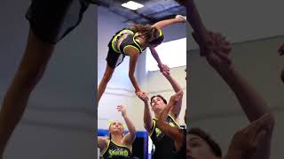 Sneak peak of Smoed 2025 choreography Wearing Envy Athletics cheerleading cheer smoed [upl. by Ardet]